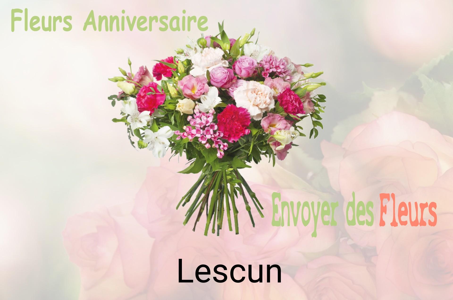 Bouquet de fleurs d’anniversaire livré à Lescun